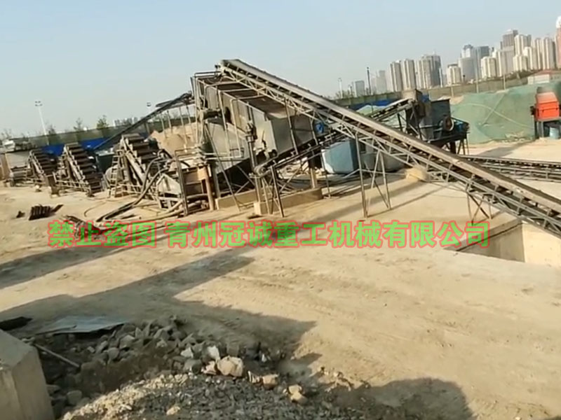 海沙淡化生產線現場